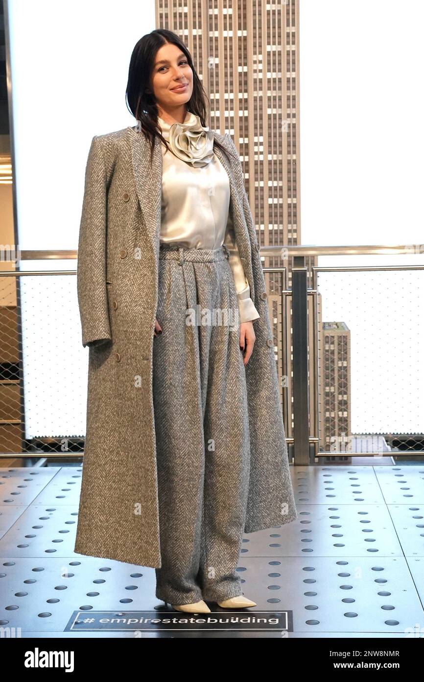New York, NY, USA. 27th Feb, 2023. Camila Morrone at a public