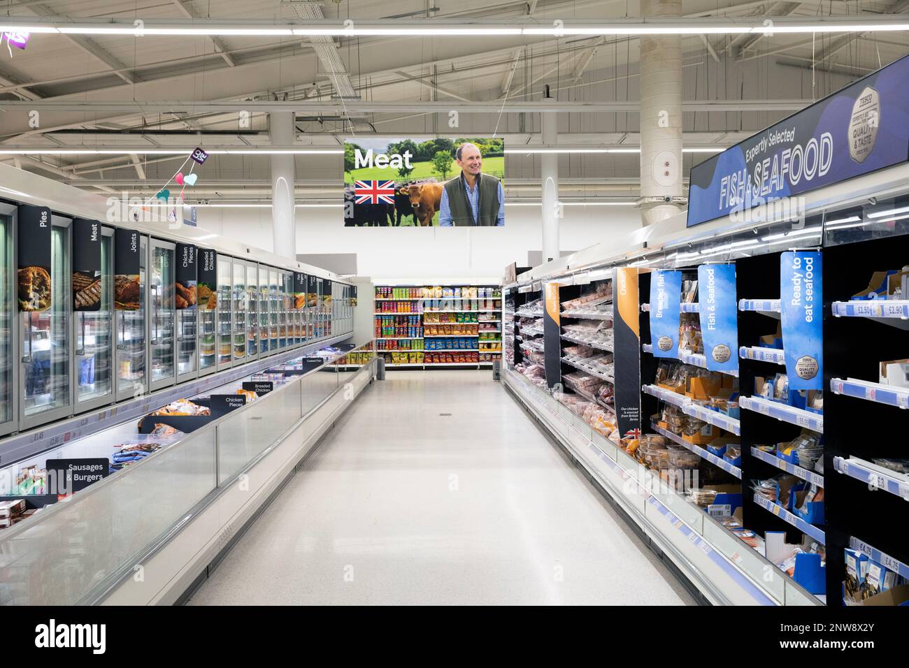 Tesco SuperMarket, Thirsk, North Yorkshire, UK Stock Photo Alamy