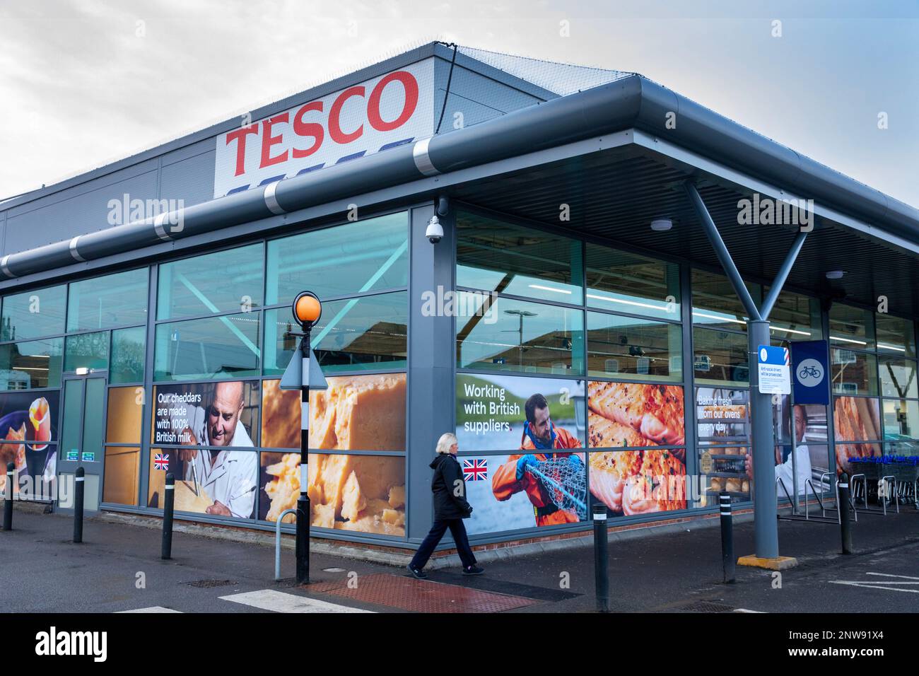 Tesco SuperMarket, Thirsk, North Yorkshire, UK Stock Photo Alamy