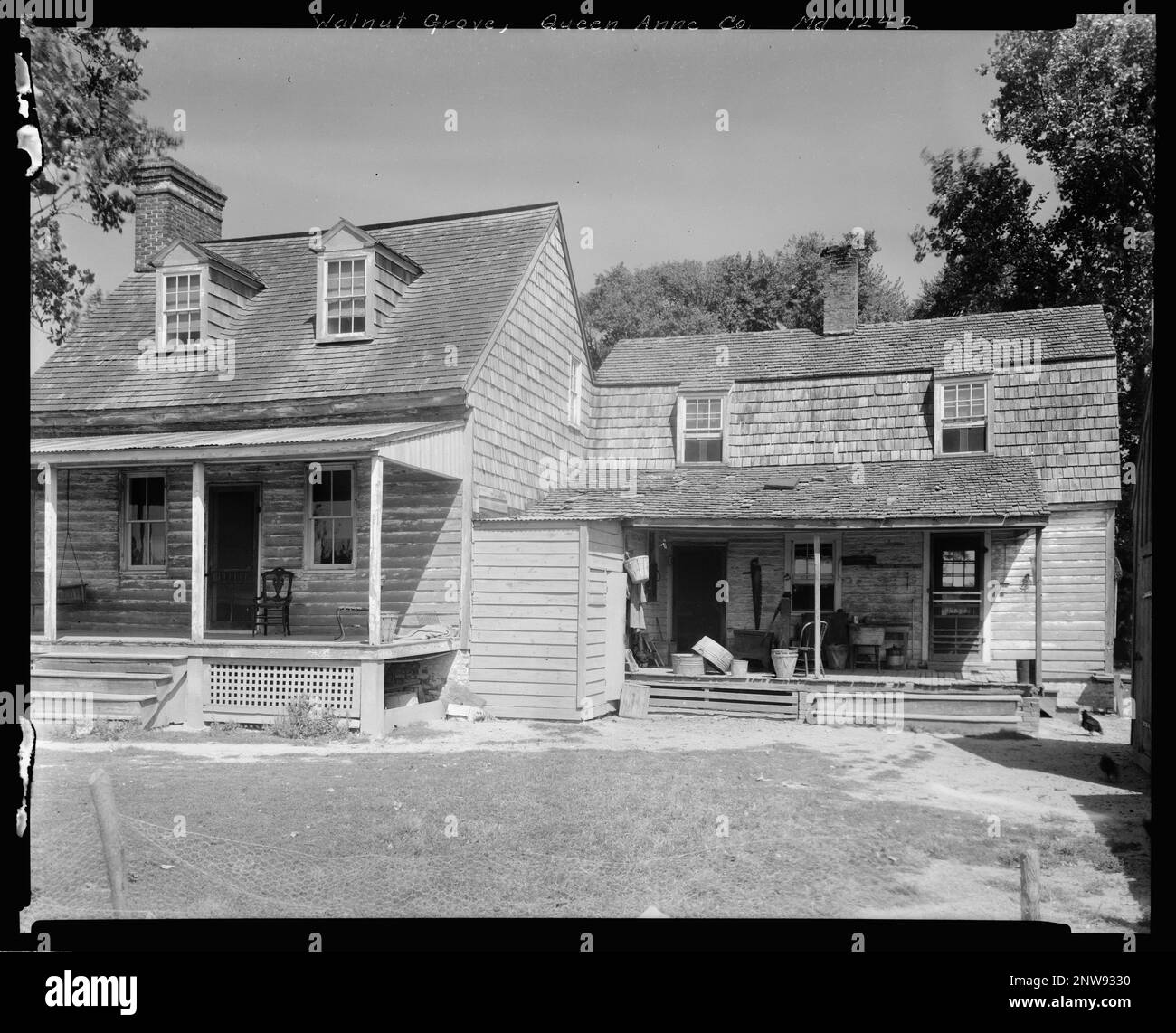 Walnut Grove, Queen Anne County, Maryland. Carnegie Survey of the Architecture of the South