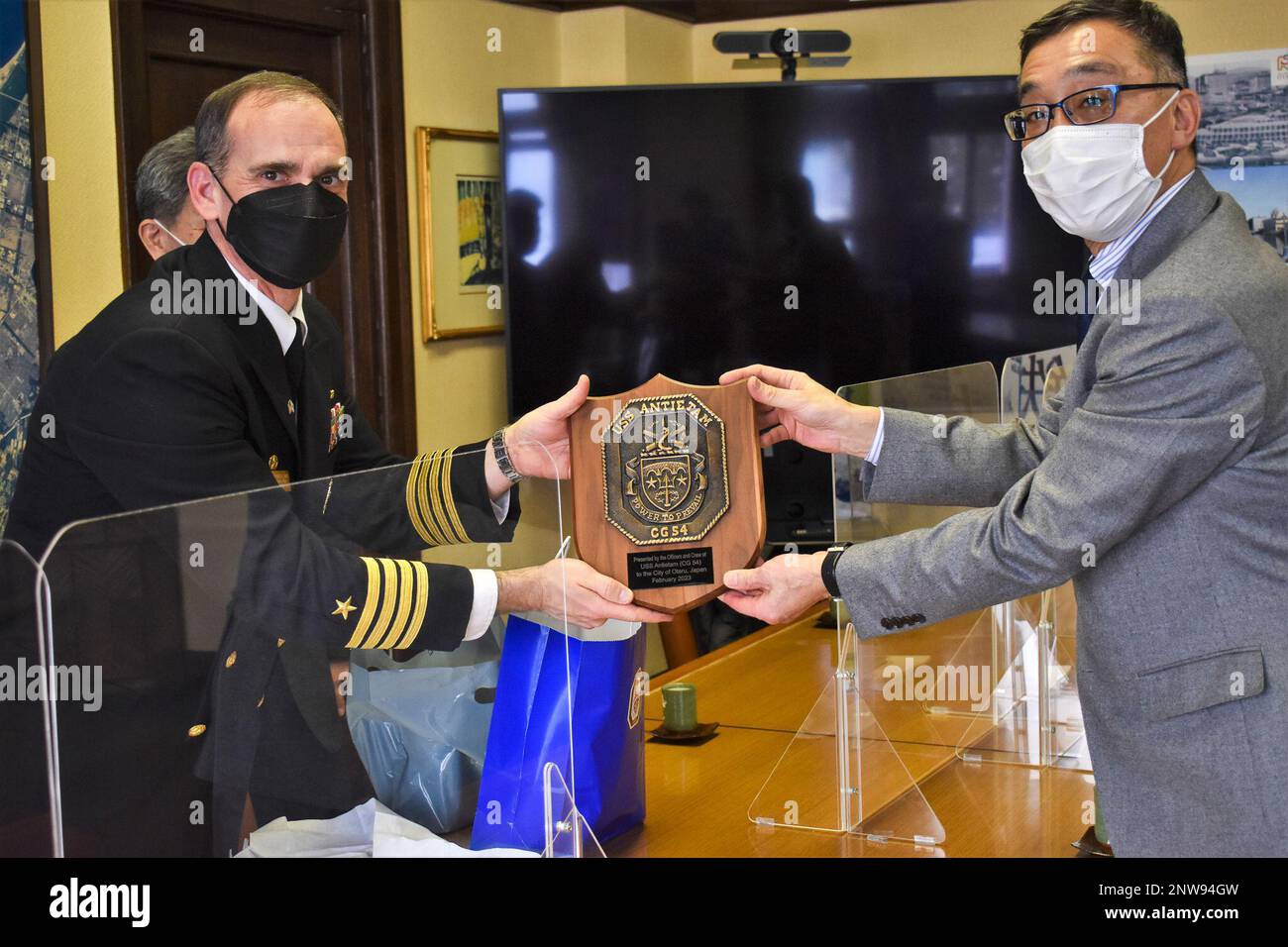 OTARU, Japan (February 7, 2023) Capt. Warren Smith, Commanding Officer