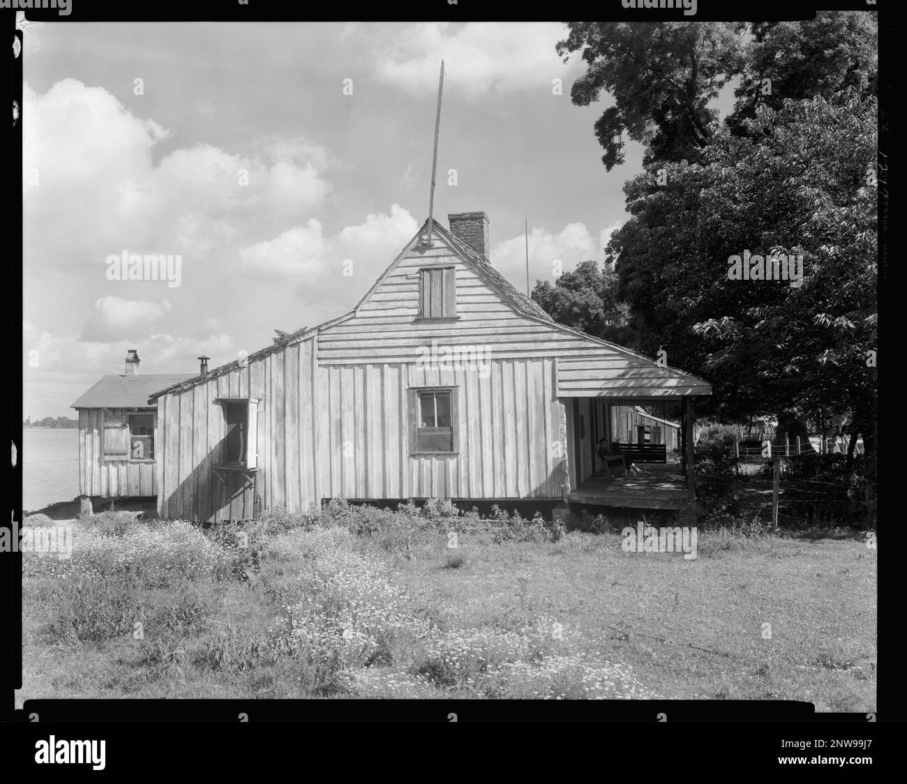 Cottage, old jail, Mix, False River, Point Coupee Parish, Louisiana