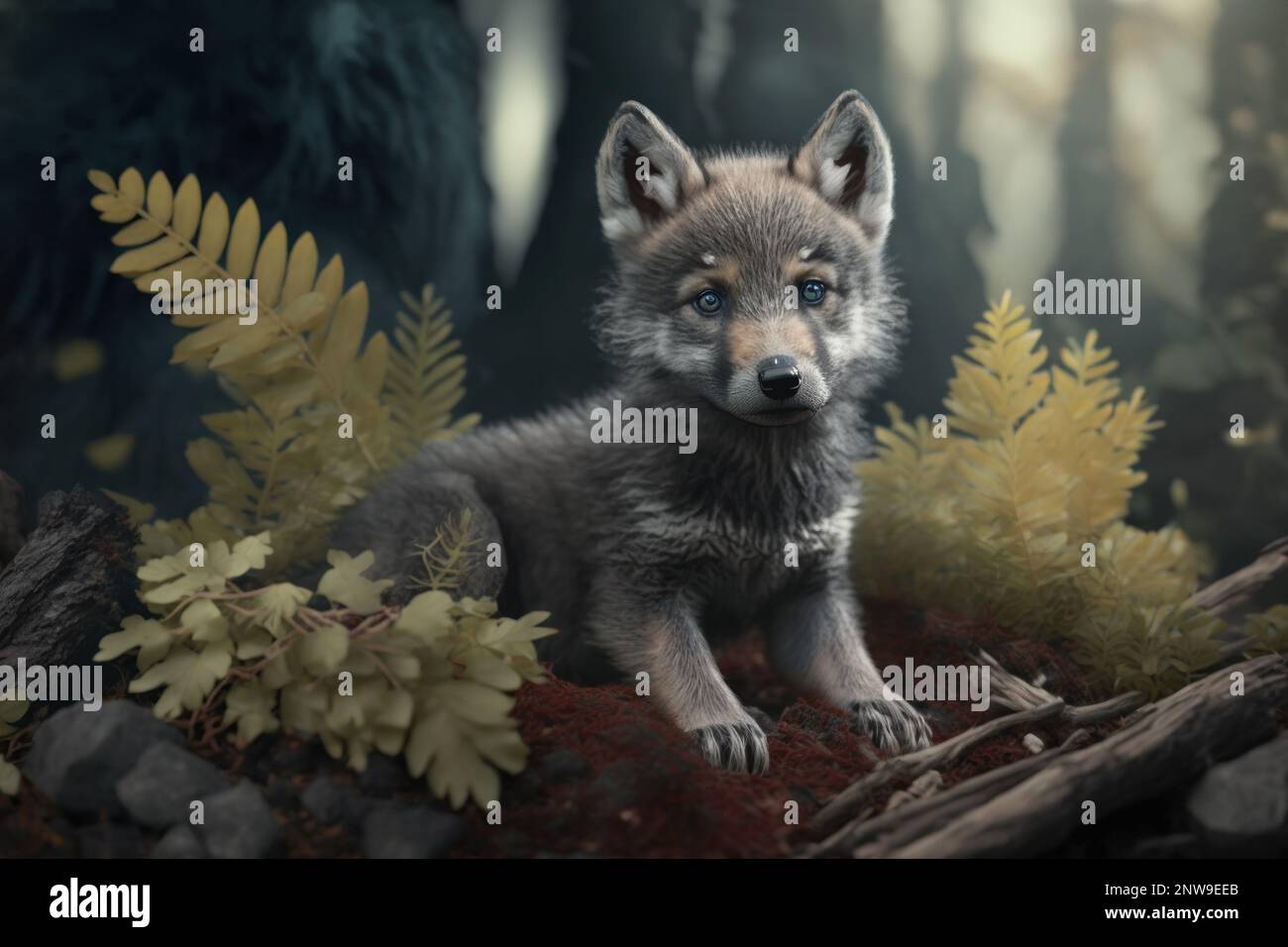 White wolf cub hi-res stock photography and images - Alamy White wolf cub hi-res stock photography and images - Alamy