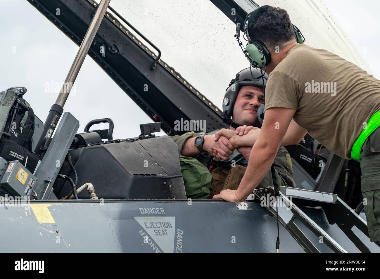 U.S. Air Force Staff Sgt. Charles Fultz, an aerial Combat Camera ...