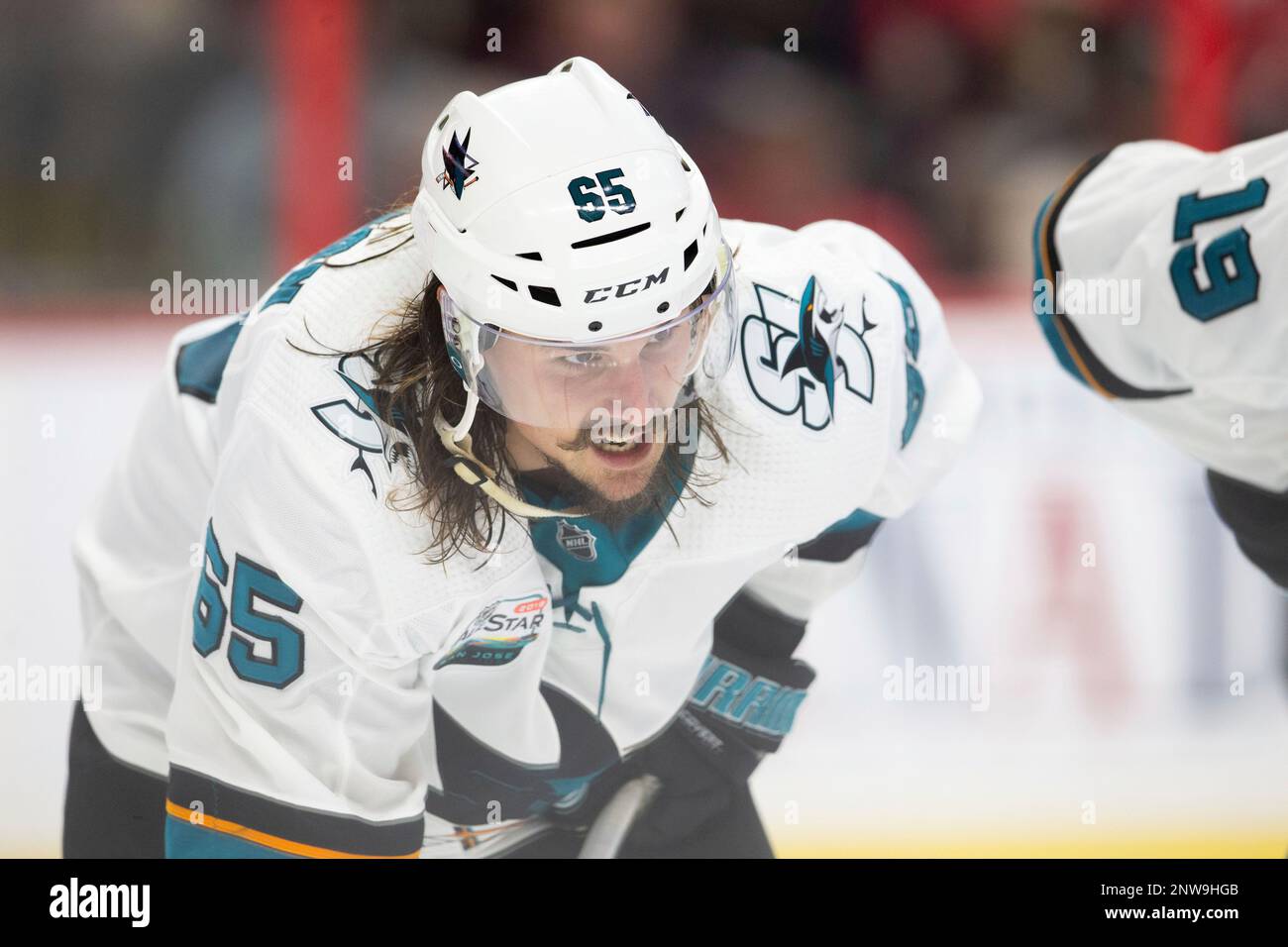 Download Erik Karlsson Ottawa Senators White Jersey Wallpaper
