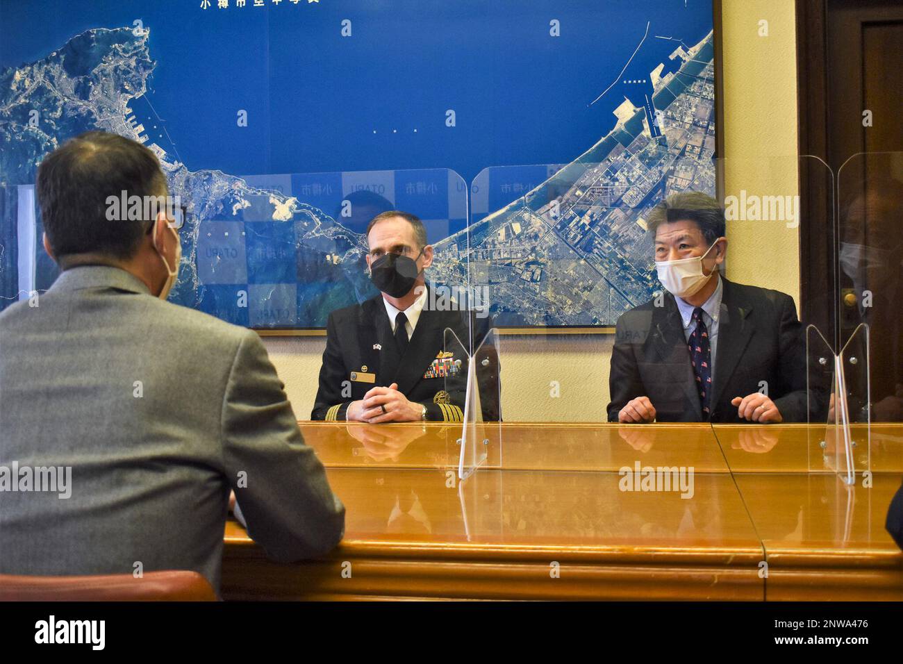 OTARU, Japan (February 7, 2023) Capt. Warren Smith, Commanding Officer