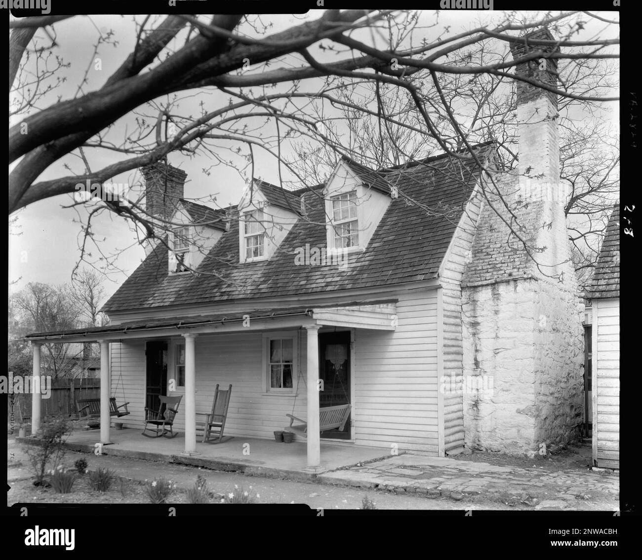 Old Dunbar Quarters, Falmouth, Stafford County, Virginia. Carnegie