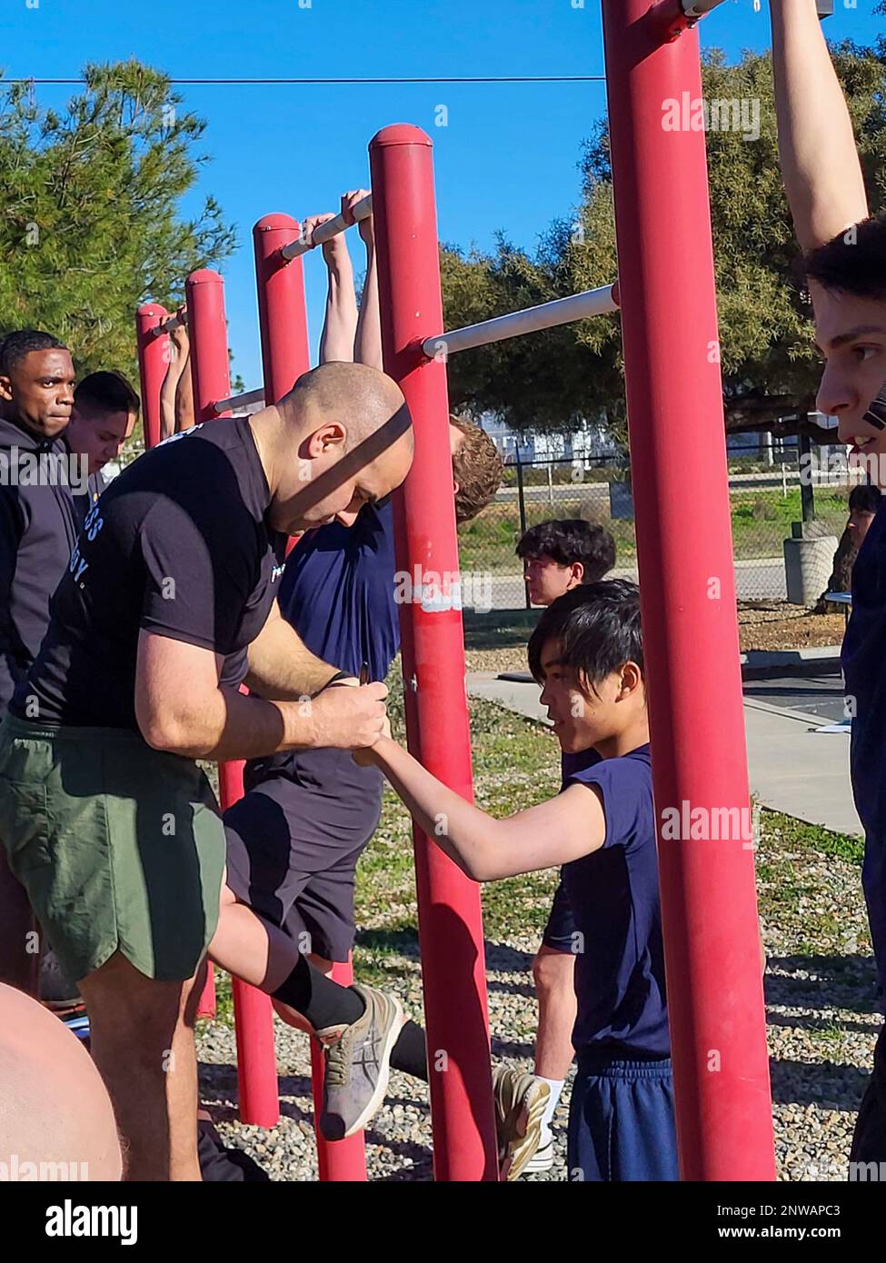 Future marines in the delayed entry program with recruiting station