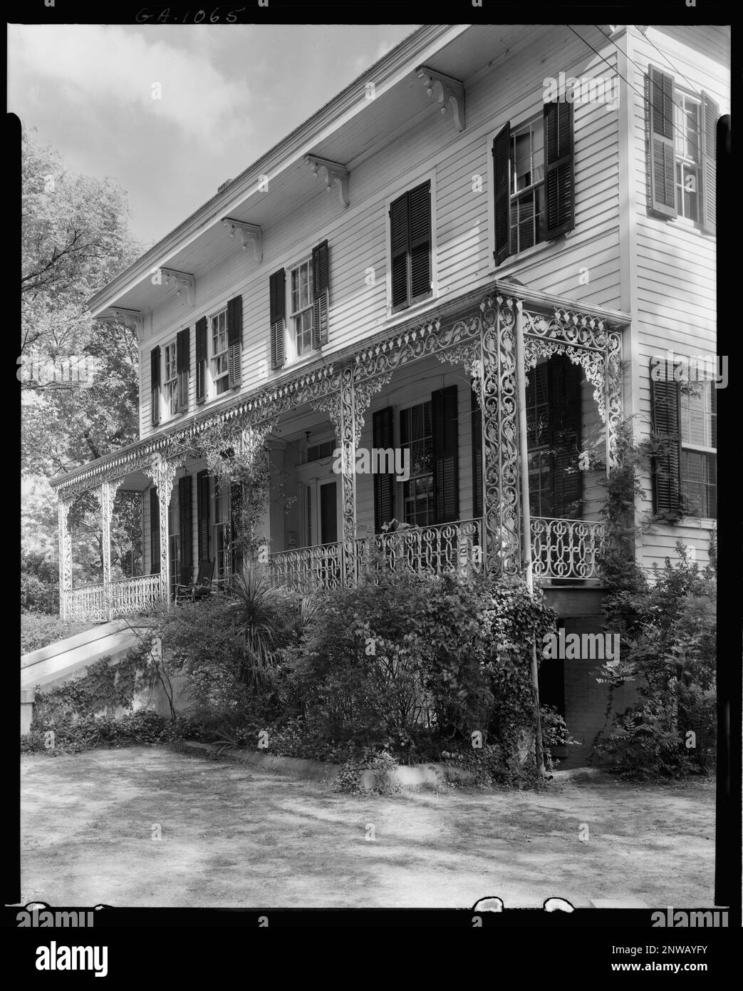 Mrs. C.M. Wolfolk House, Wynnton Road at Monroe St., Columbus, Muscogee