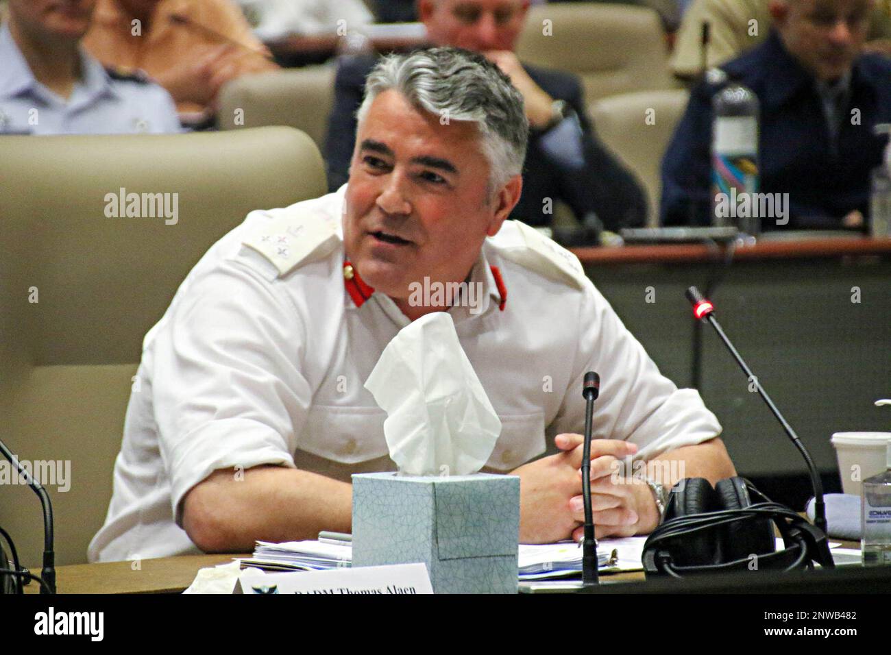 Miami jan 30 2023 u k army brigadier paul tedman the deputy