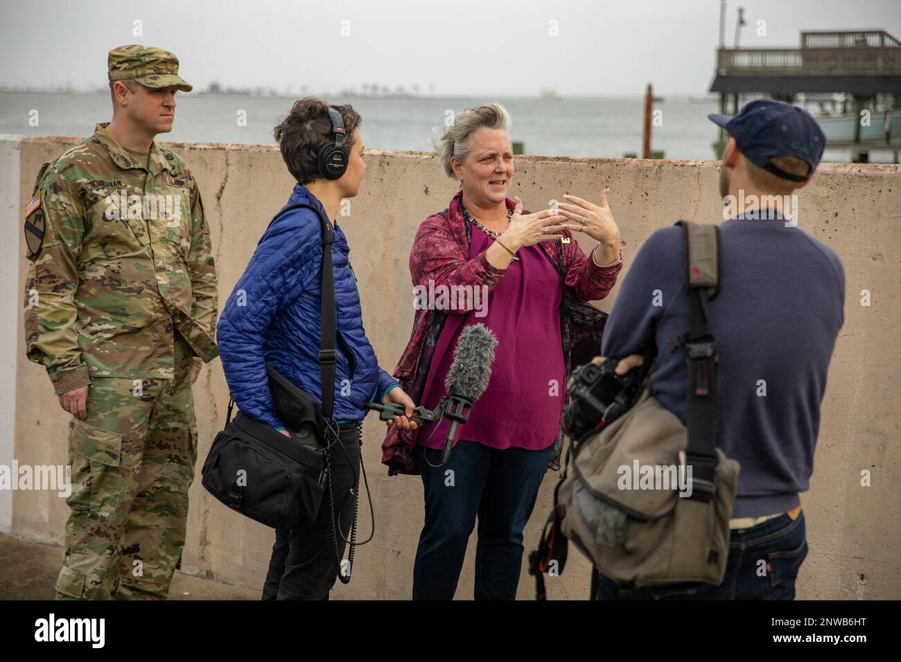 GALVESTON, Texas (Feb. 14, 2023) Dr. Kelly A. BurksCopes, Chief