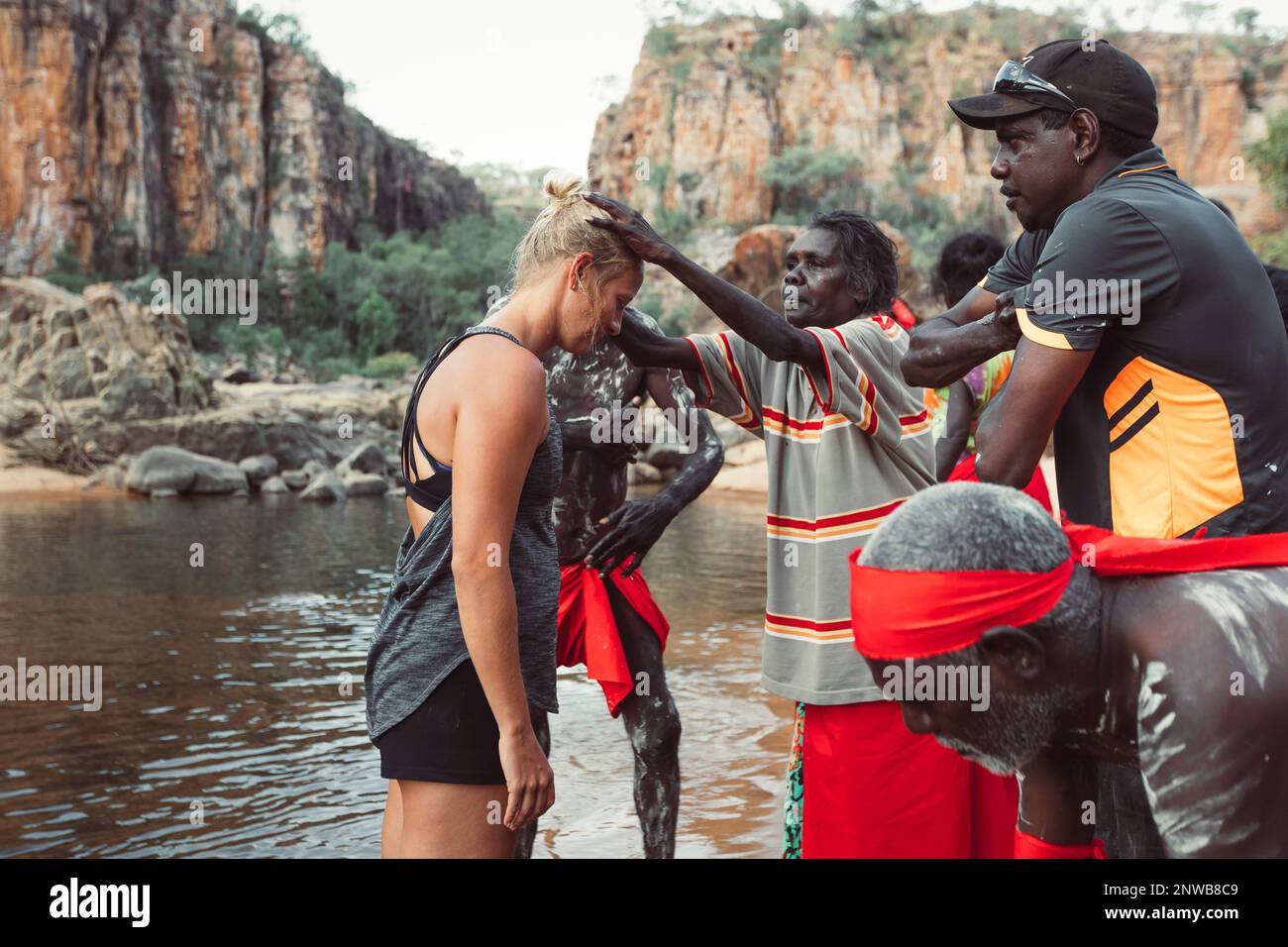 Rhiannan Iffland has gone back to her roots by from heady heights into crocodile-infested waters in her native Australia. The three-time Red Bull Cliff Diving launched herself off some previously