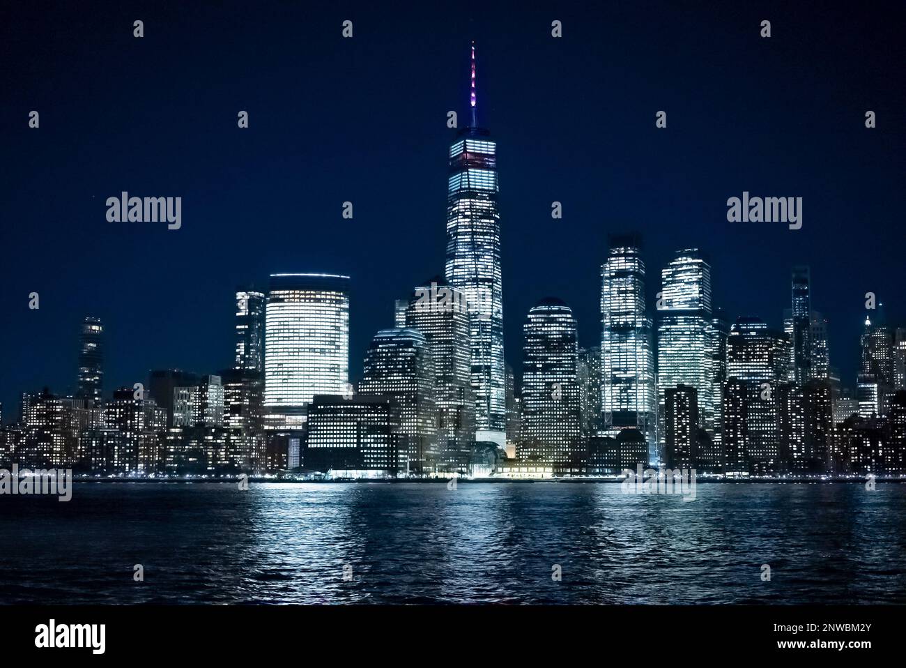 Aerial view of manhattan 80s hi-res stock photography and images