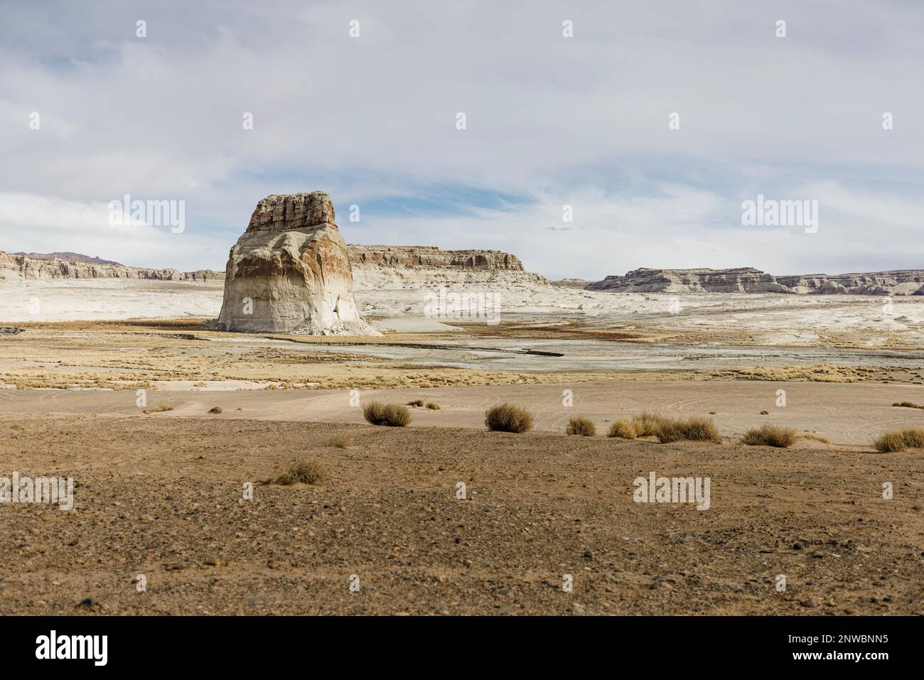 Water levels in Lake Powell, the secondlargest reservoir in the US