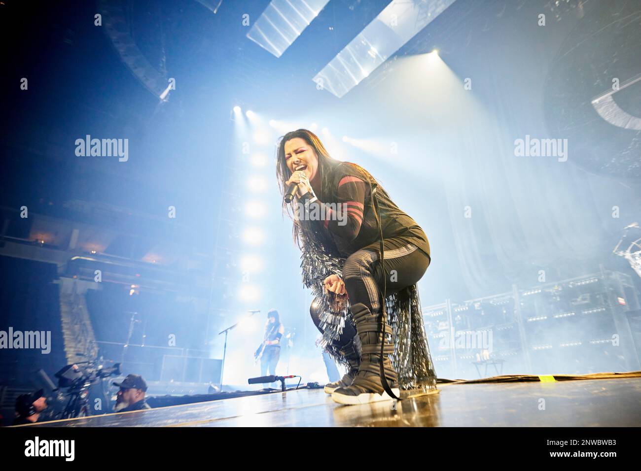 MINNEAPOLIS, MN FEBRUARY 26: Evanescence perform at Target Center in Minneapolis on February 26, 2023 in. Credit: Tony Nelson/MediaPunch Stock Photo