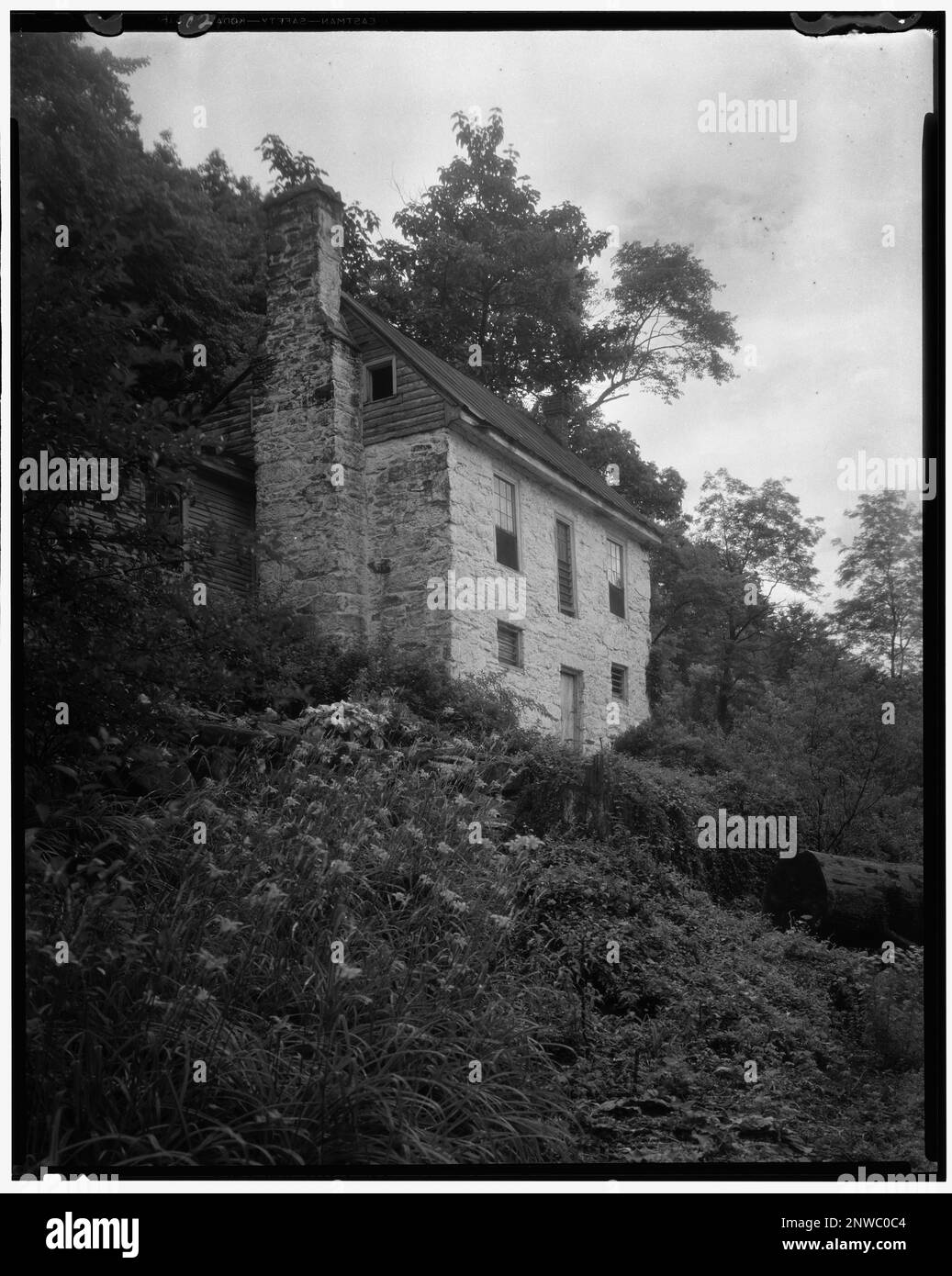 Johnston's Mill House, Albemarle County, Virginia. Carnegie Survey of the Architecture of the