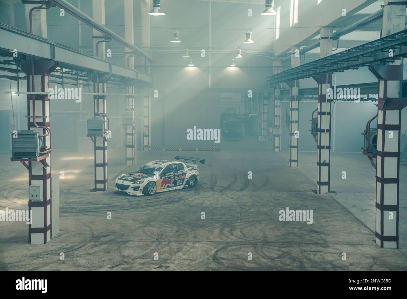 Two of motorsport's biggest characters hooked up for a drifting