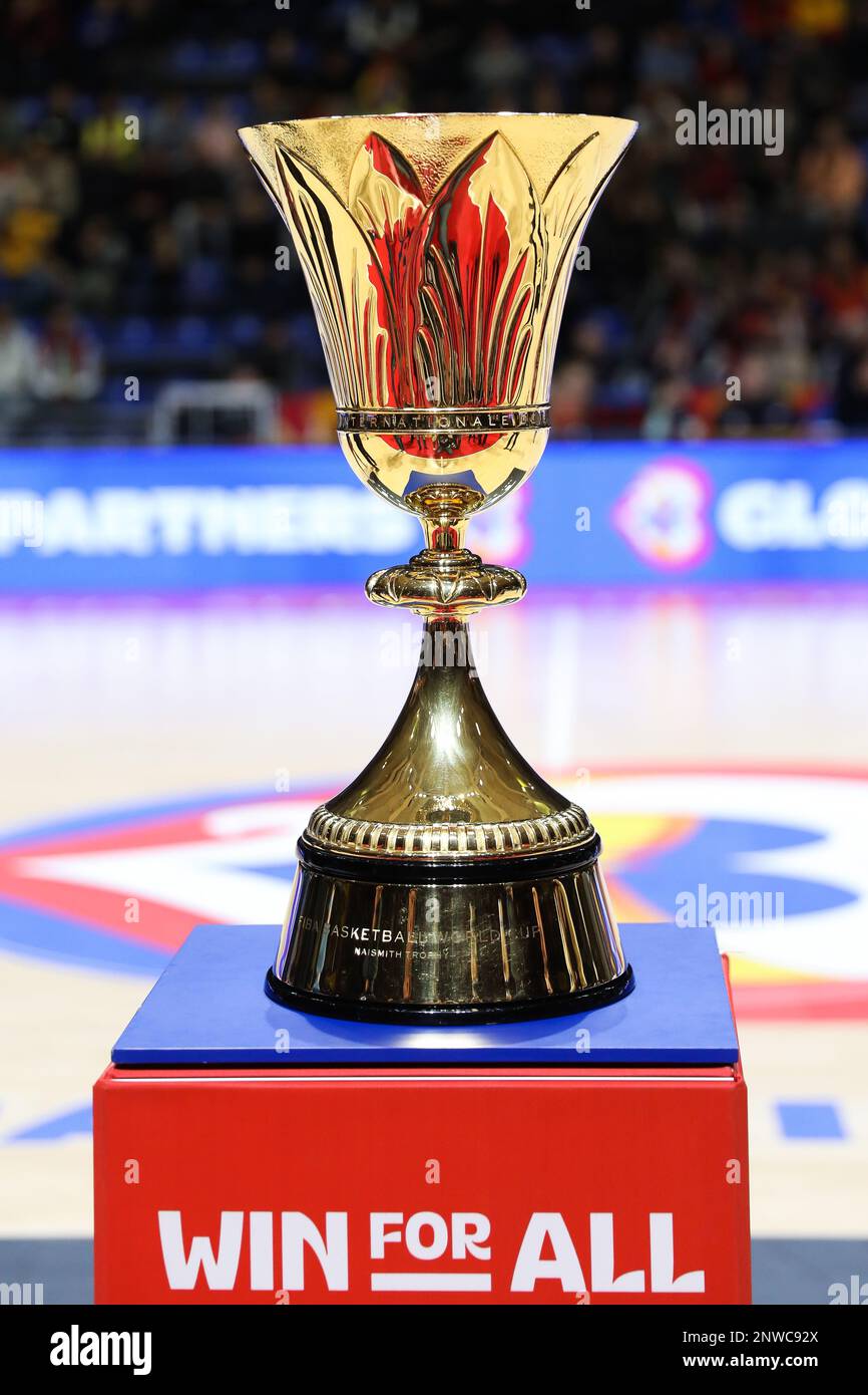 Troféu Do Mundo Do Basquete Fiba 2023 Fotografia Editorial - Ilustração de  conceito, esportes: 276512352