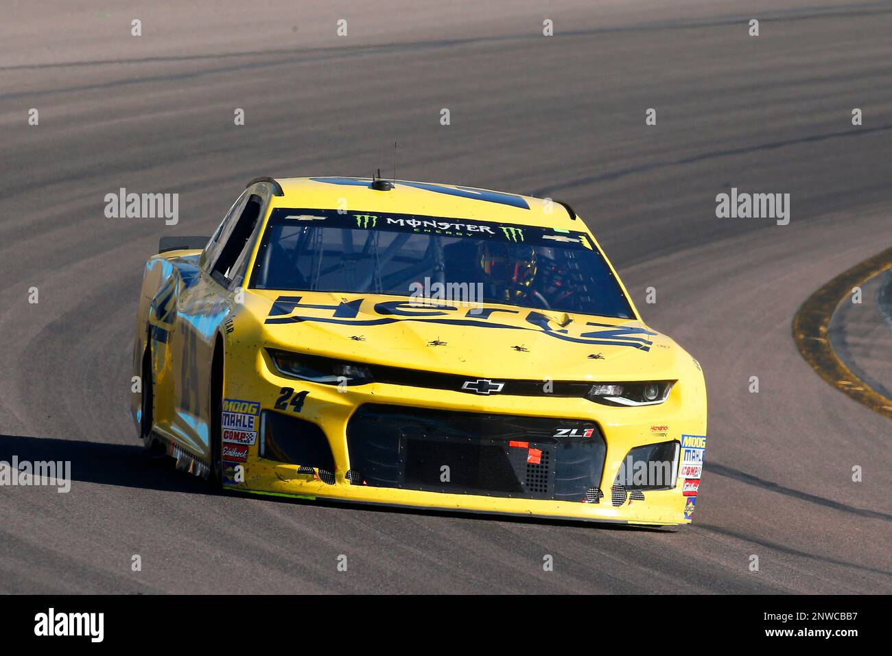 William Byron, Hendrick Motorsports, Chevrolet Camaro Hertz during the