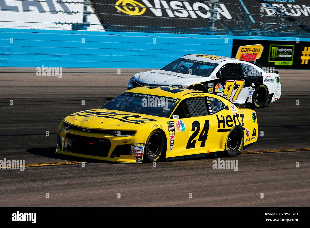 24 William Byron, Hendrick Motorsports, Chevrolet Camaro Hertz and