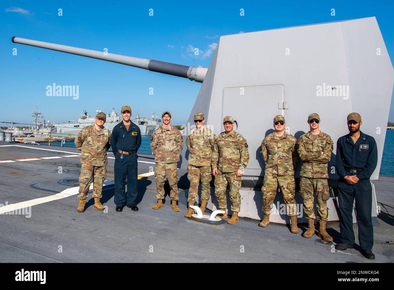 ROTA, Spain (January 4, 2023)- Ens. Jacob Jackson, assigned to the ...