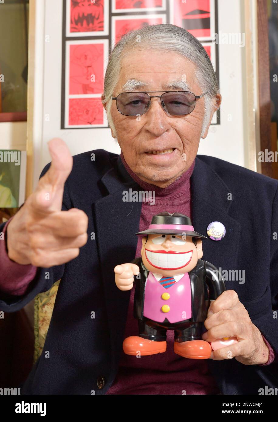 Fujiko Fujio A A Japanese Cartoonist Speaks During An Interview Conducted By The Yomiuri 2847