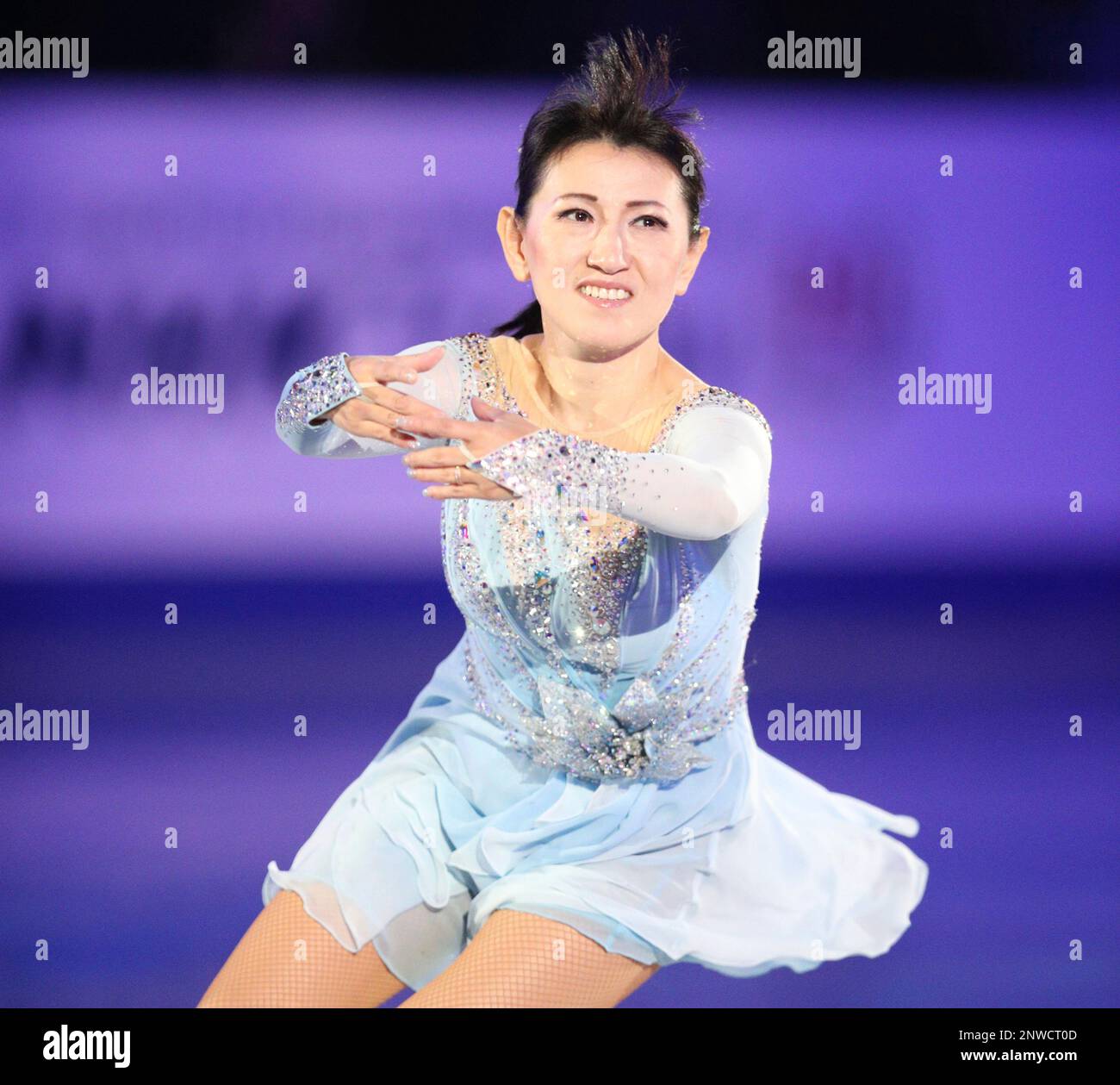 Japan's figure skater Midori Ito, 1989 World champion and the 1992 Japan's figure skater Midori Ito, 1989 World champion and the 1992