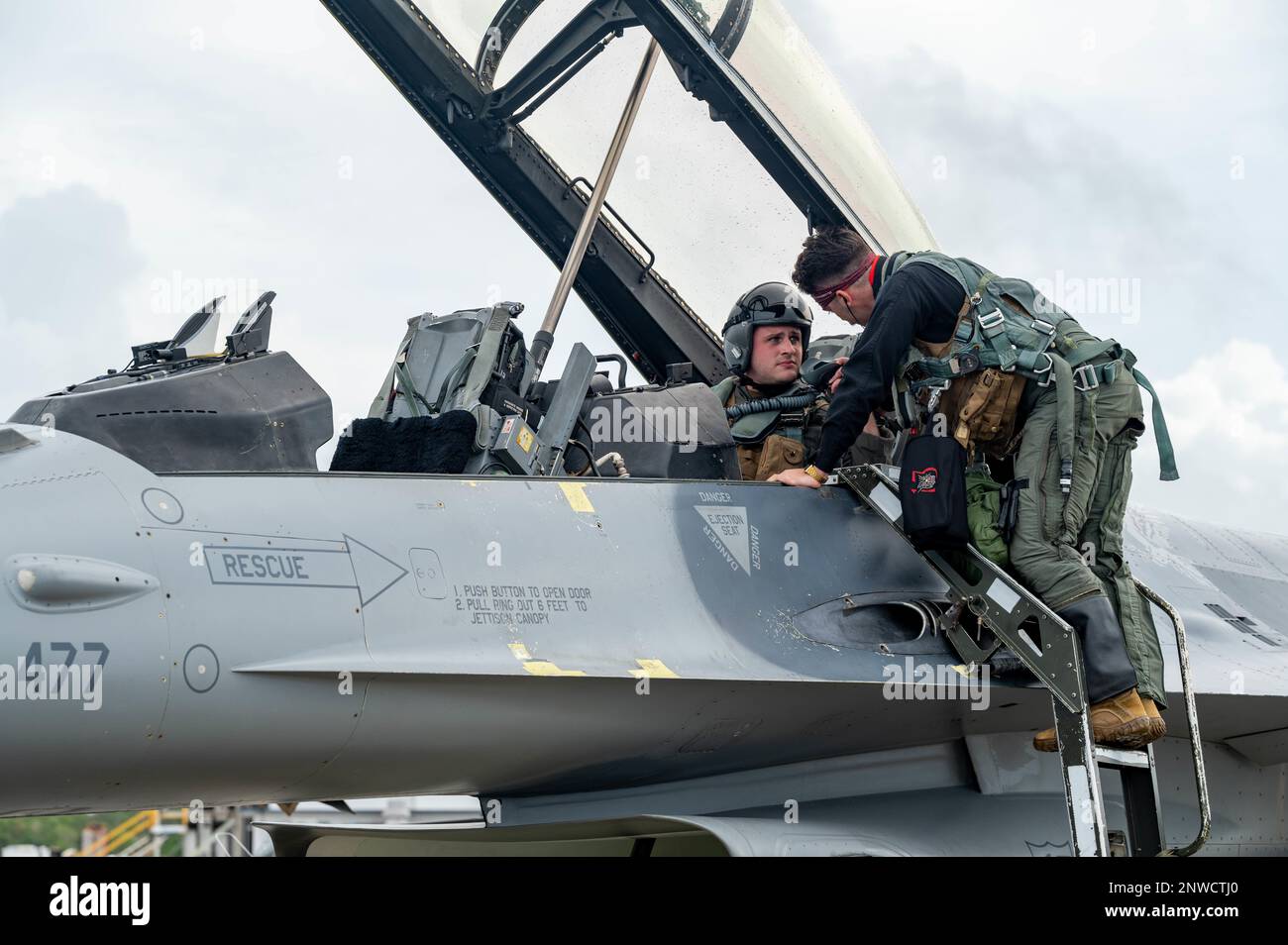 U.S. Air Force Staff Sgt. Charles Fultz, an aerial Combat Camera ...