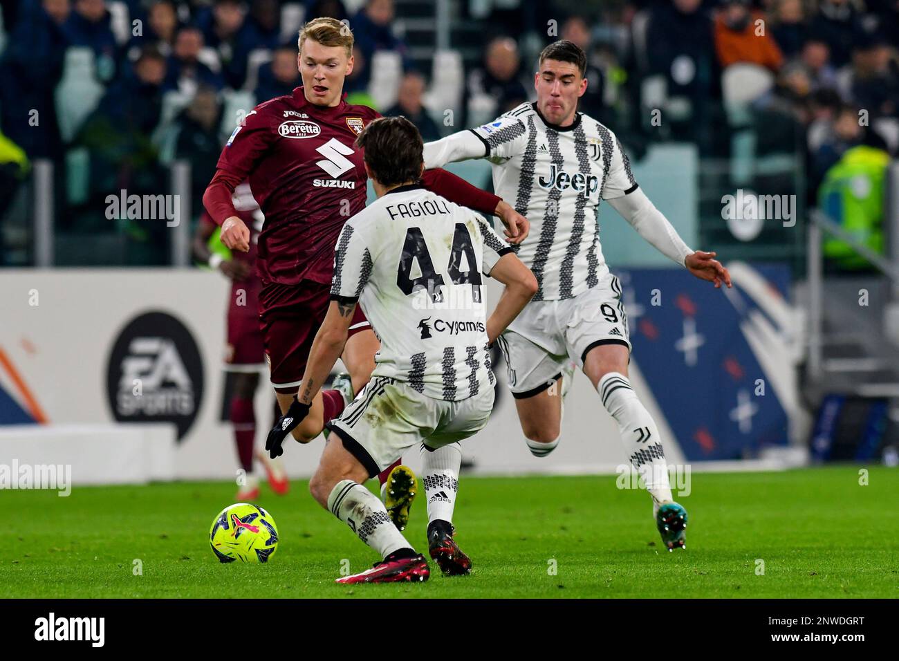 VILLAR PEROSA, ITALY - Friendly Match Beetween Juventus FC VS Juventus U23  - August 4, 2022 - Dreamstime