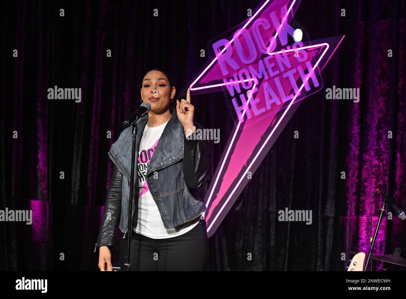 Hollywood FL, USA. 28th Feb, 2023. Jordin Sparks performs during the ...