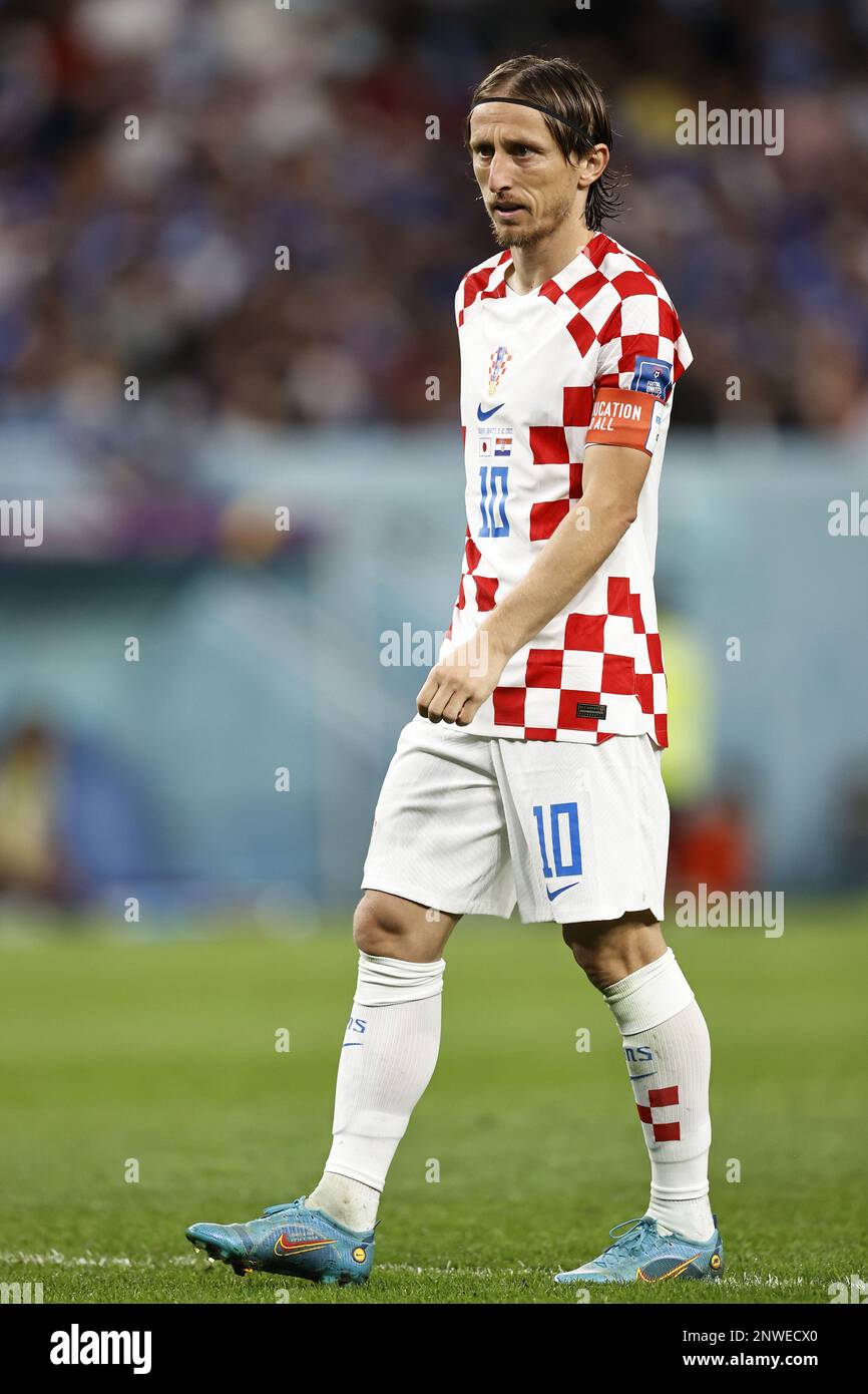 AL WAKRAH - Luka Modric of Croatia during the FIFA World Cup Qatar 2022 ...