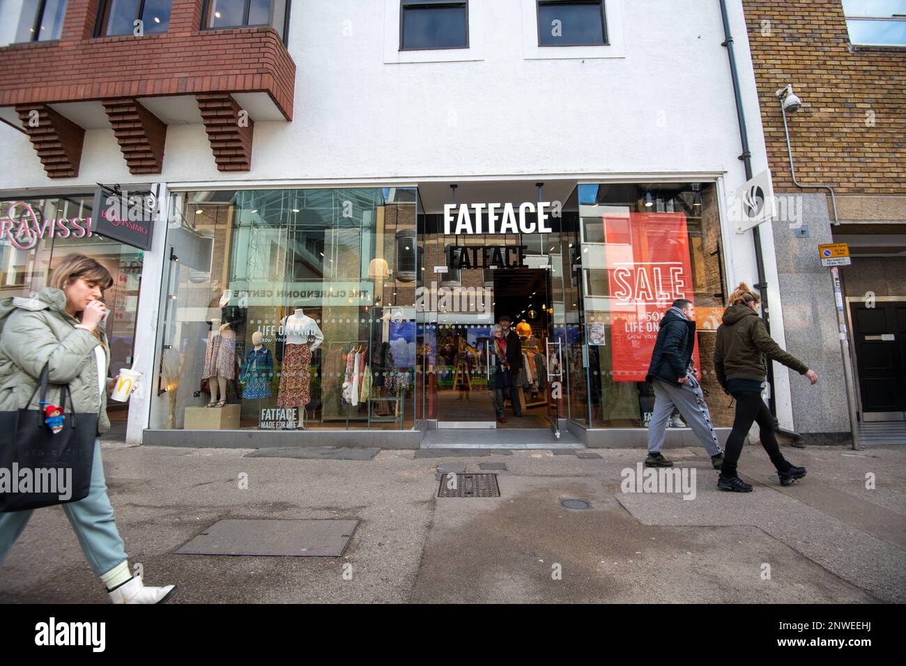 FatFace Oxford Stock Photo
