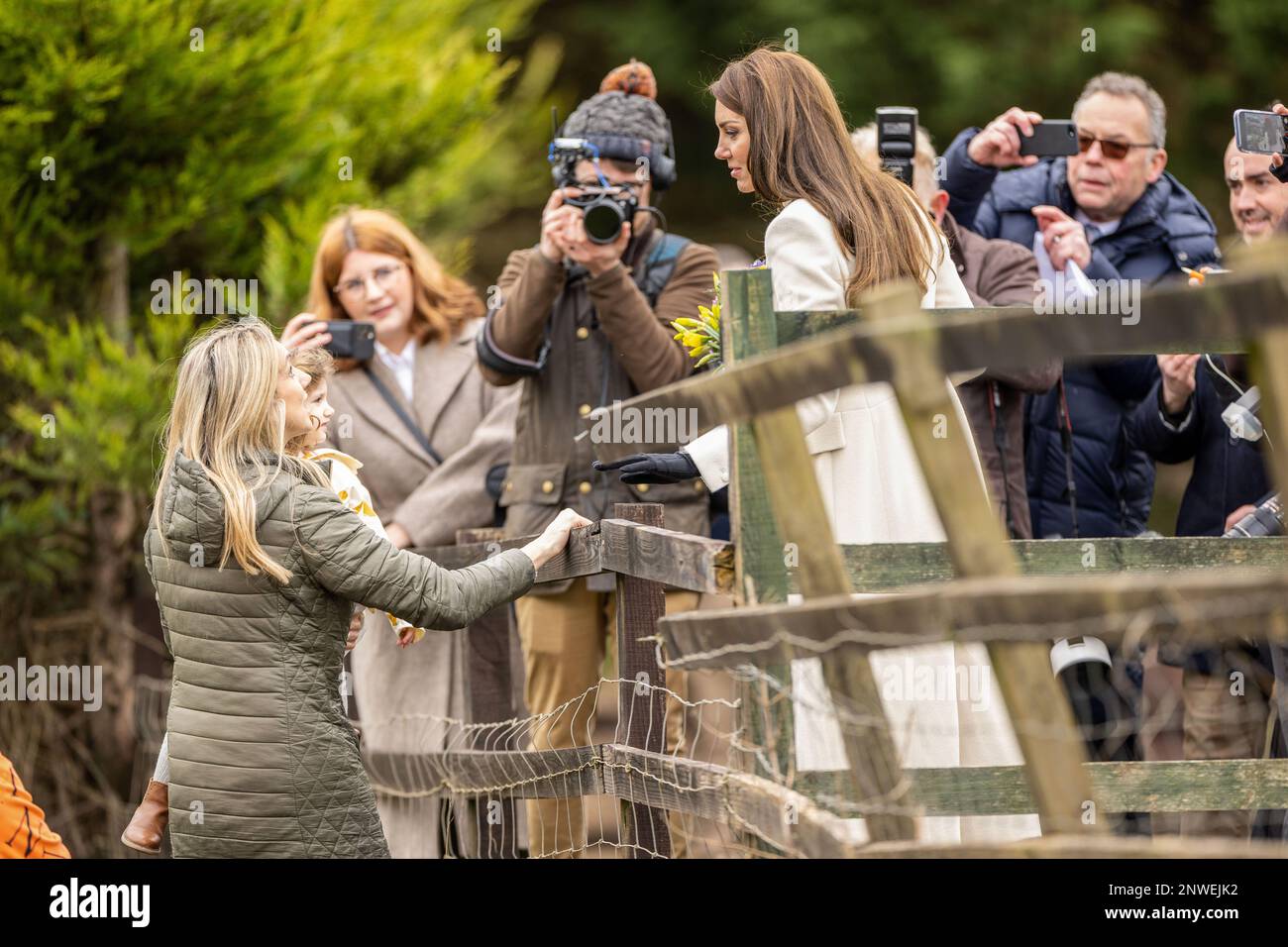 The Prince and Princess of Wales’ visit South Wales at Brynawel