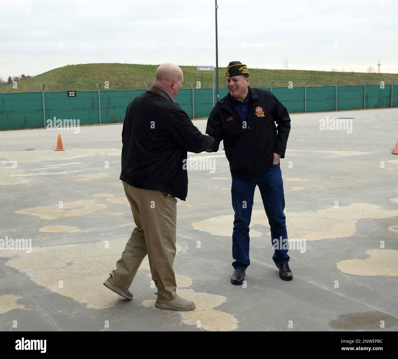 Mr. Michael K. Mcafee, sustainable range program officer assigned to