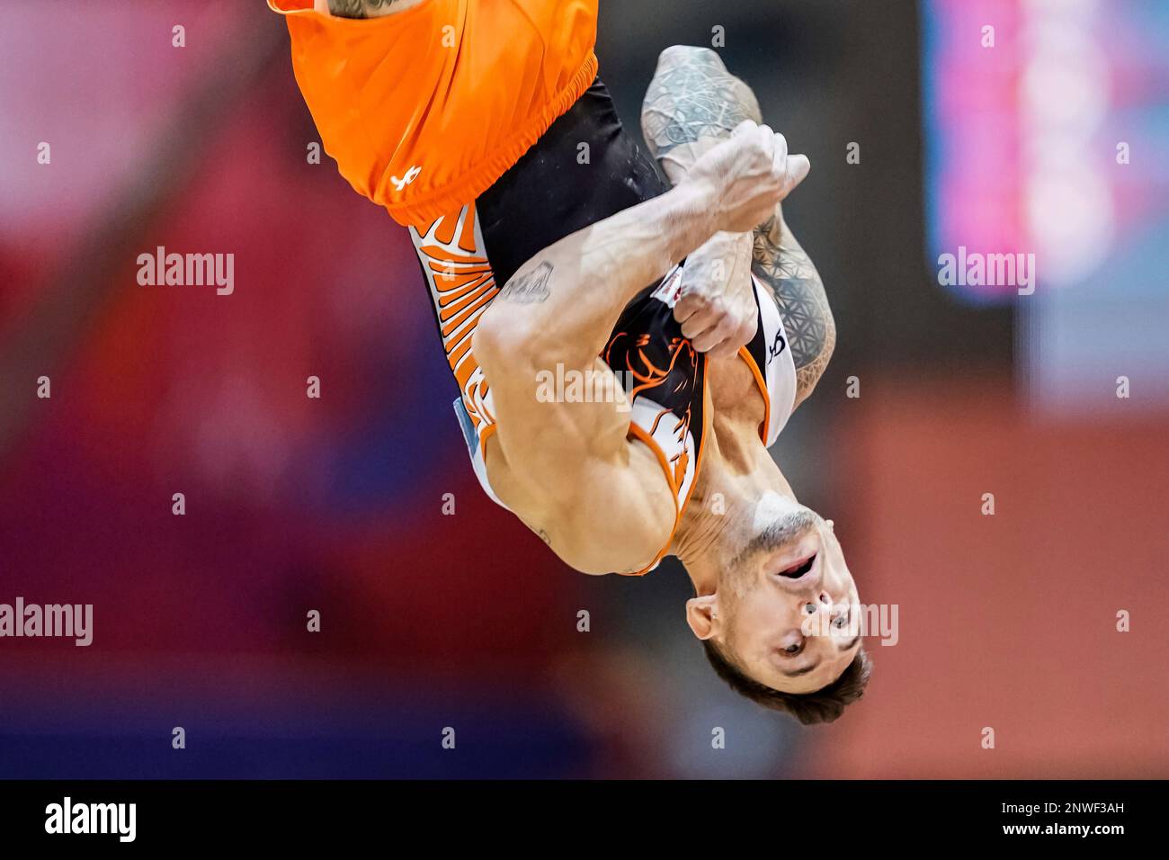 October 25, 2018: Bart Deurloo of Netherlands during vault ...