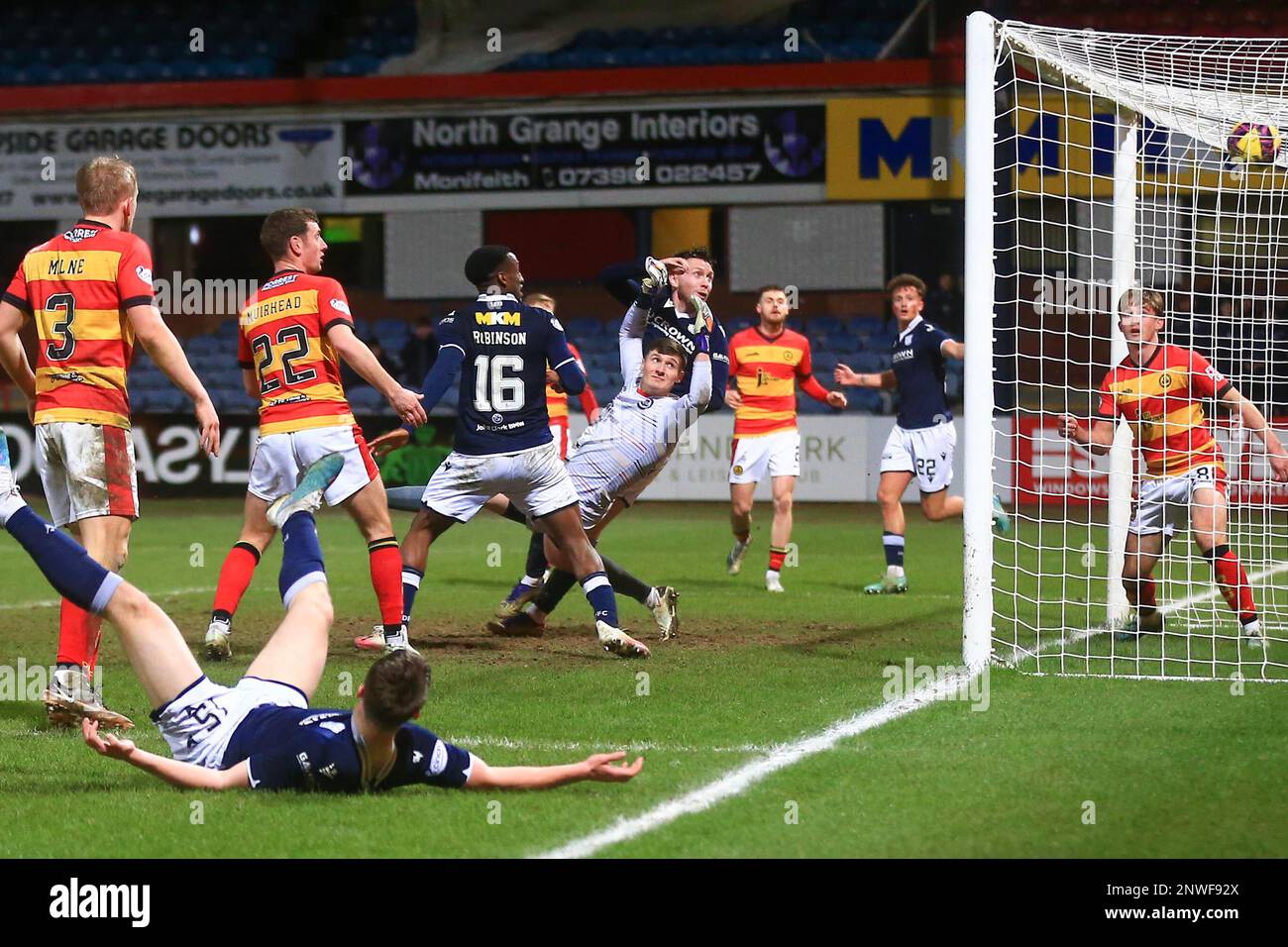 28th February 2023; Dens Park, Dundee, Scotland Scottish Championship