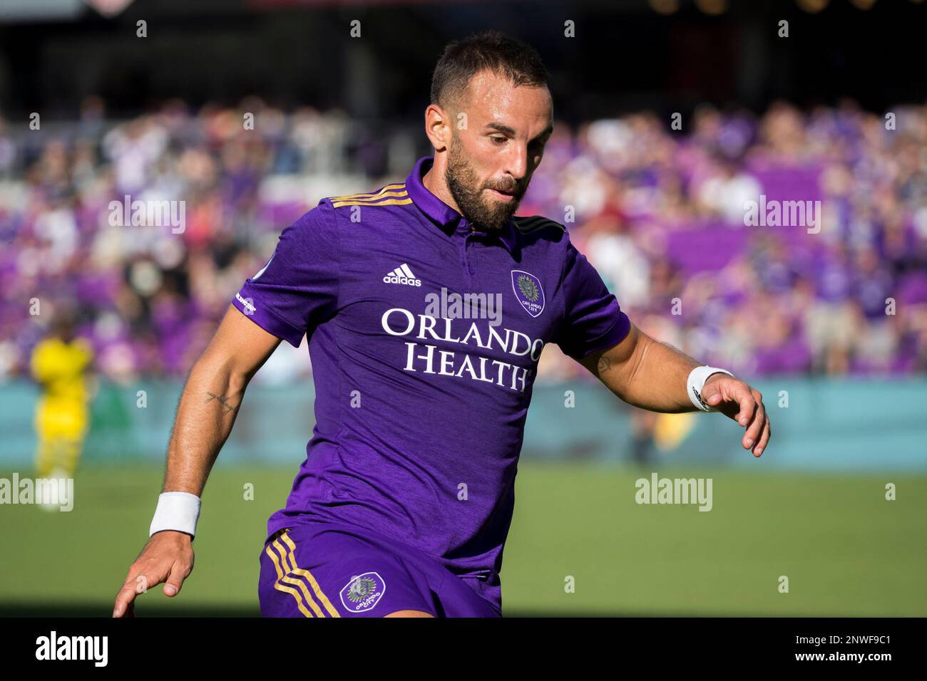 Susteen Blodig Bekræftelse ORLANDO, FL - OCTOBER 21: Orlando City midfielder Scott Sutter (21) during  the soccer match between the visiting Columbus Crew and the Orlando City  Lions on October 21, 2018, at Orlando City