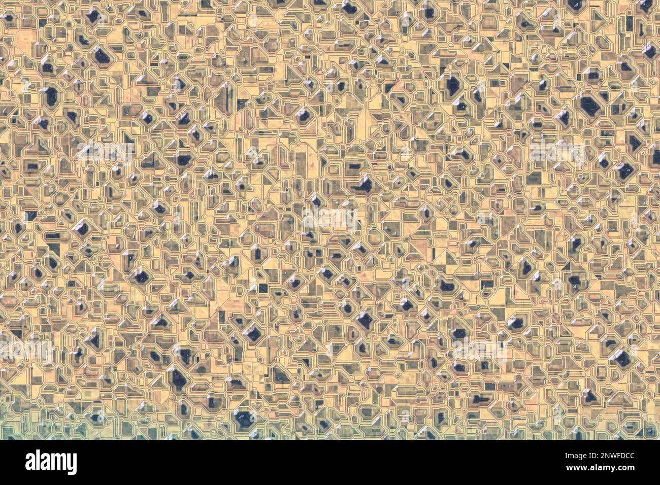 beautiful computer crystalline pattern cg backdrop illustration Stock ...