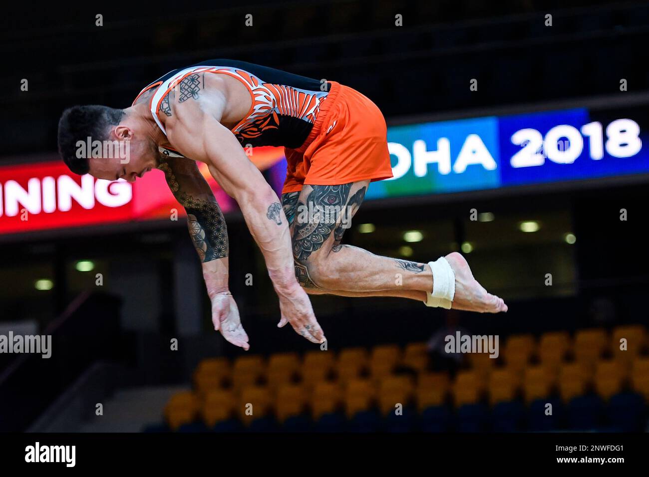 October 21, 2018 - Doha, Qatar - BART DEURLOO from the Netherlands ...