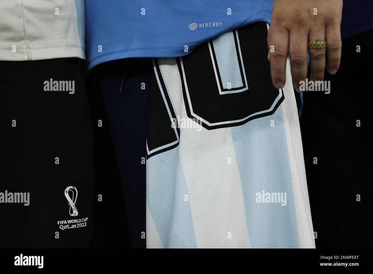 AL DAAYEN fans of Argentina number 10 during the FIFA World Cup Qatar