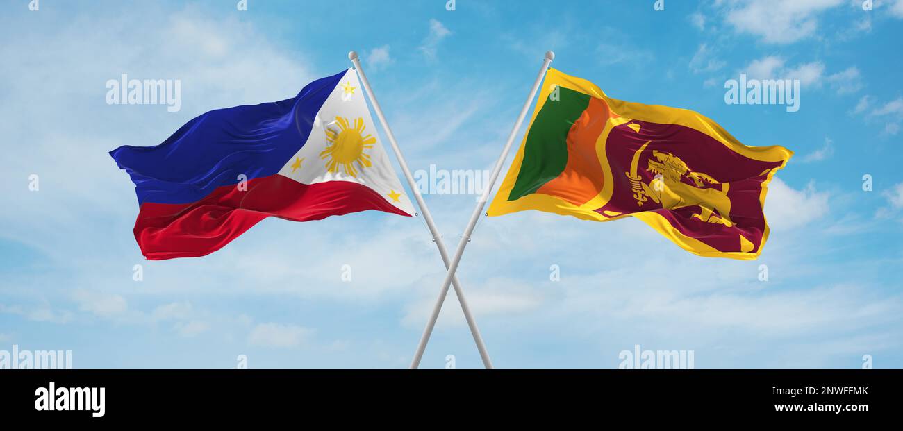 Philippines sri lanka flag hi-res stock photography and images - Alamy