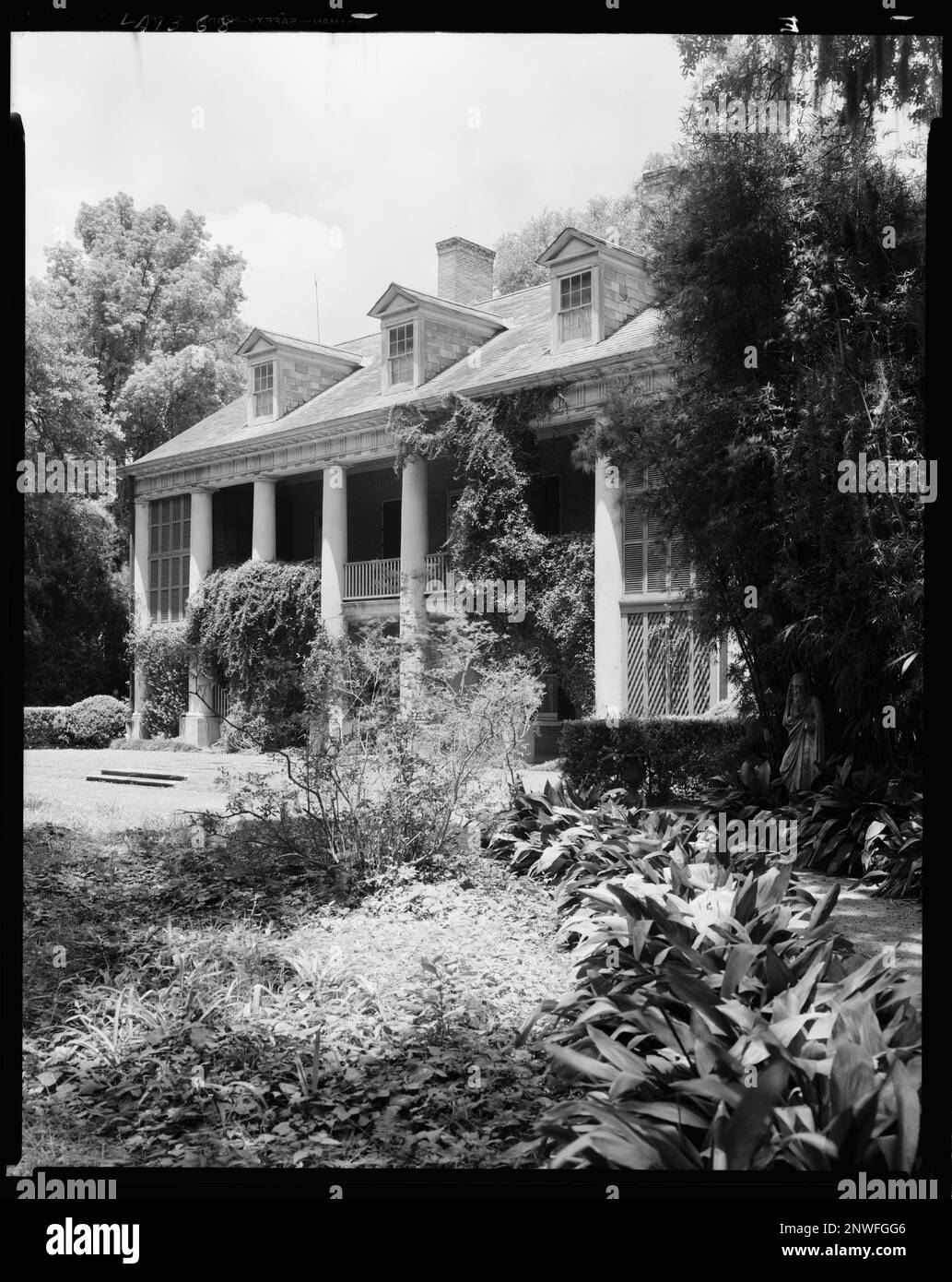 Hall House, New Iberia, Iberia Parish, Louisiana. Carnegie Survey of the Architecture of the