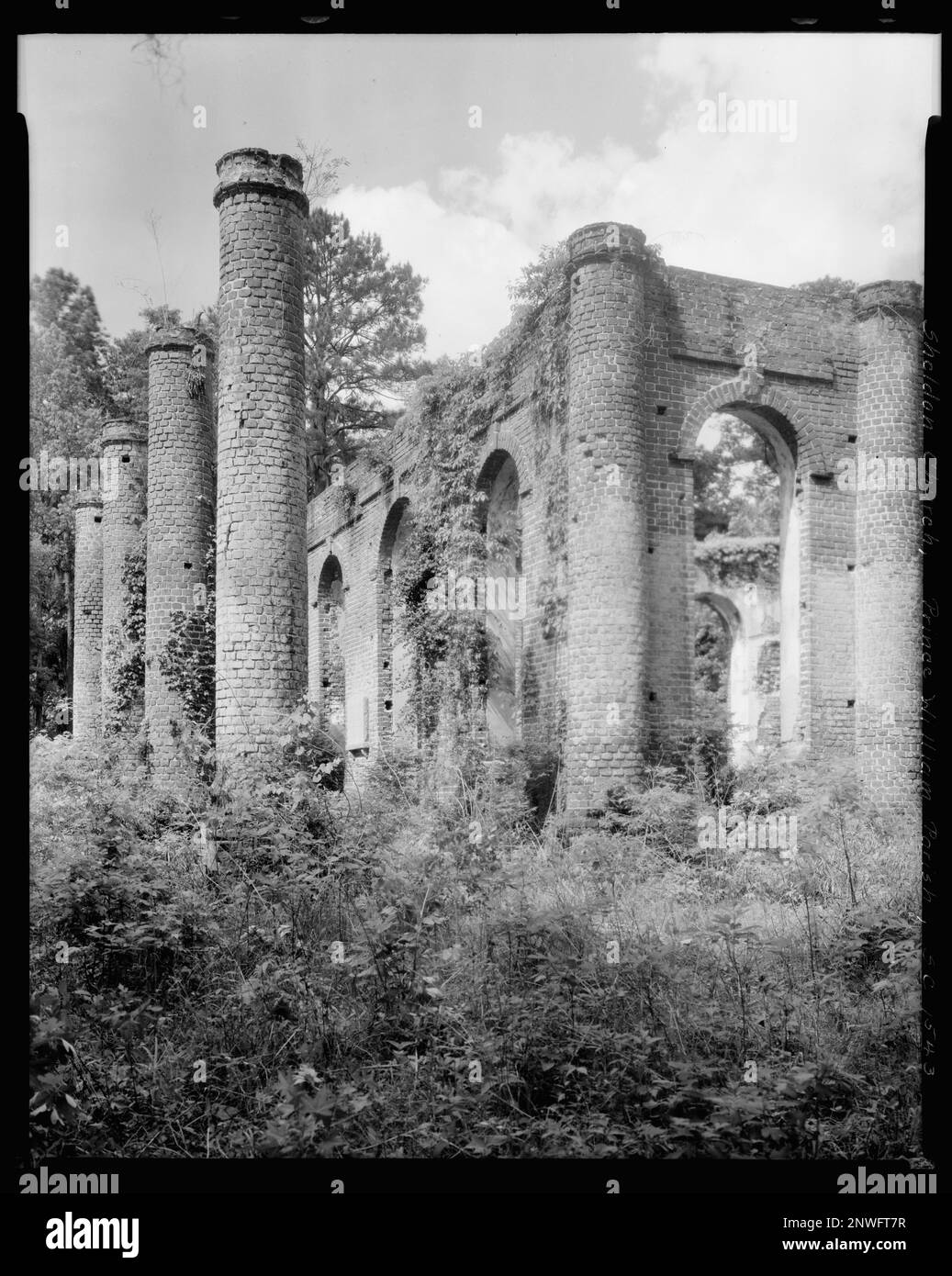 Sheldon Sc Prince William's Church, Sheldon Church (ruins), Sheldon, Beaufort ...