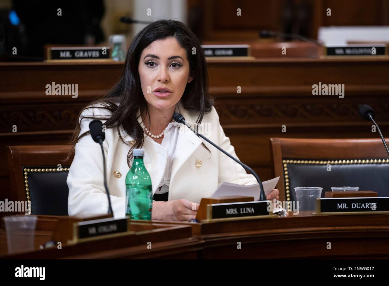 Rep. Anna Paulina Luna (R-Fla.) speaks during a House Natural Resources ...