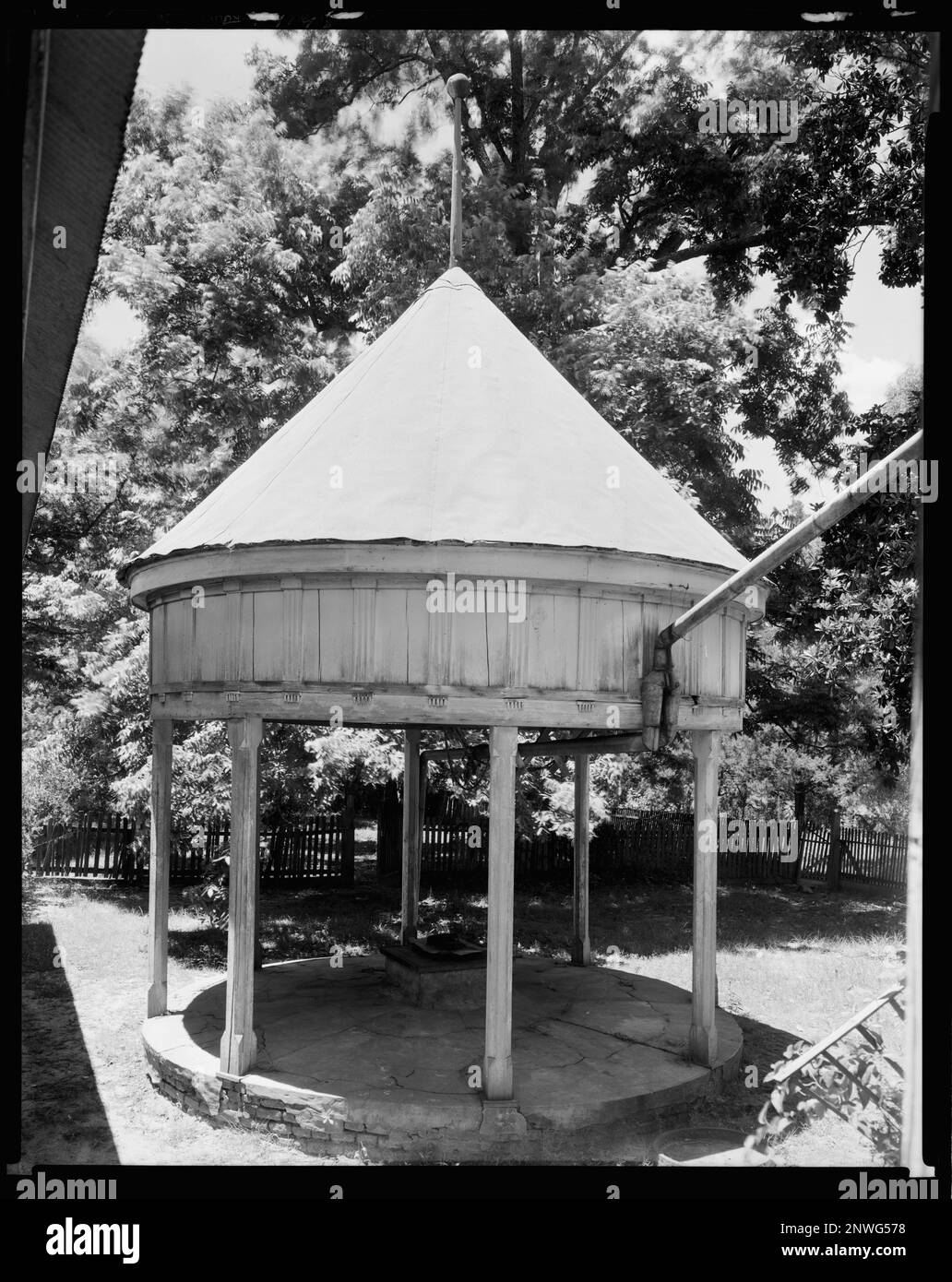 Braeme House, Clinton, E. Feliciana Parish, Louisiana. Carnegie Survey