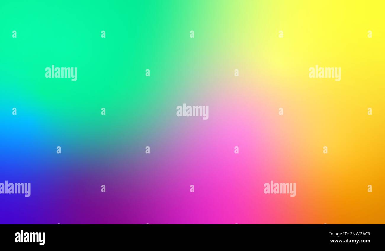 Bright and colourful gradient blur background. Vector illustration Stock Vector