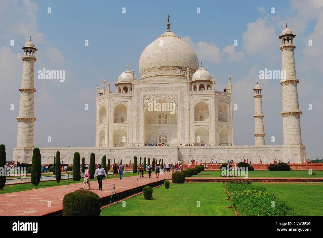 Taj Mahal In Agra India Stock Photo Alamy