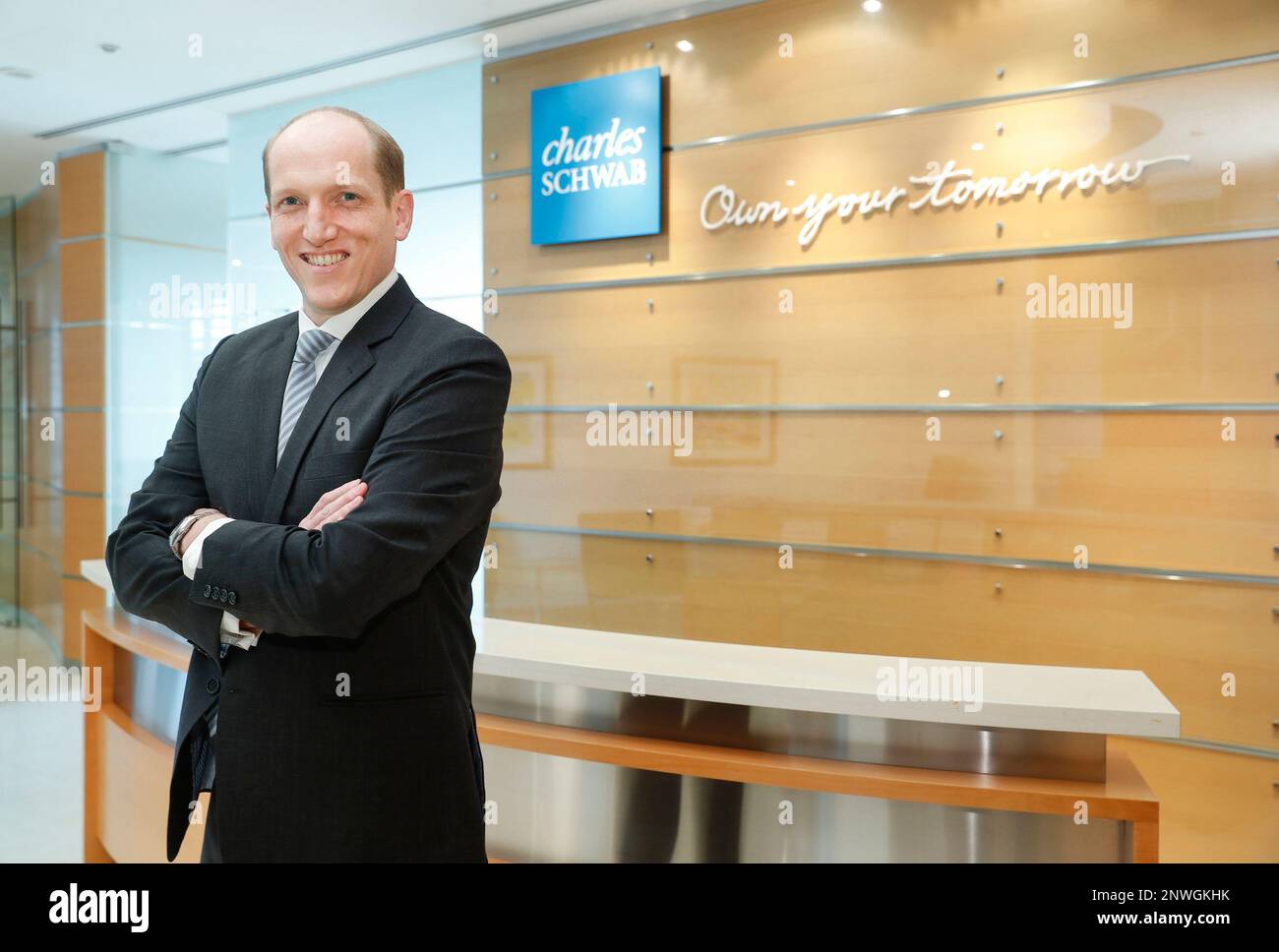 Greg Baker, Managing Director of Charles Schwab Singapore (Singapore Press  via AP Images Stock Photo - Alamy