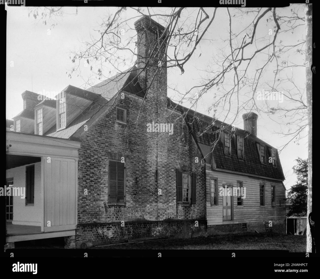 The Mansion, Bowling Green, Caroline County, Virginia. Carnegie Survey of the Architecture of