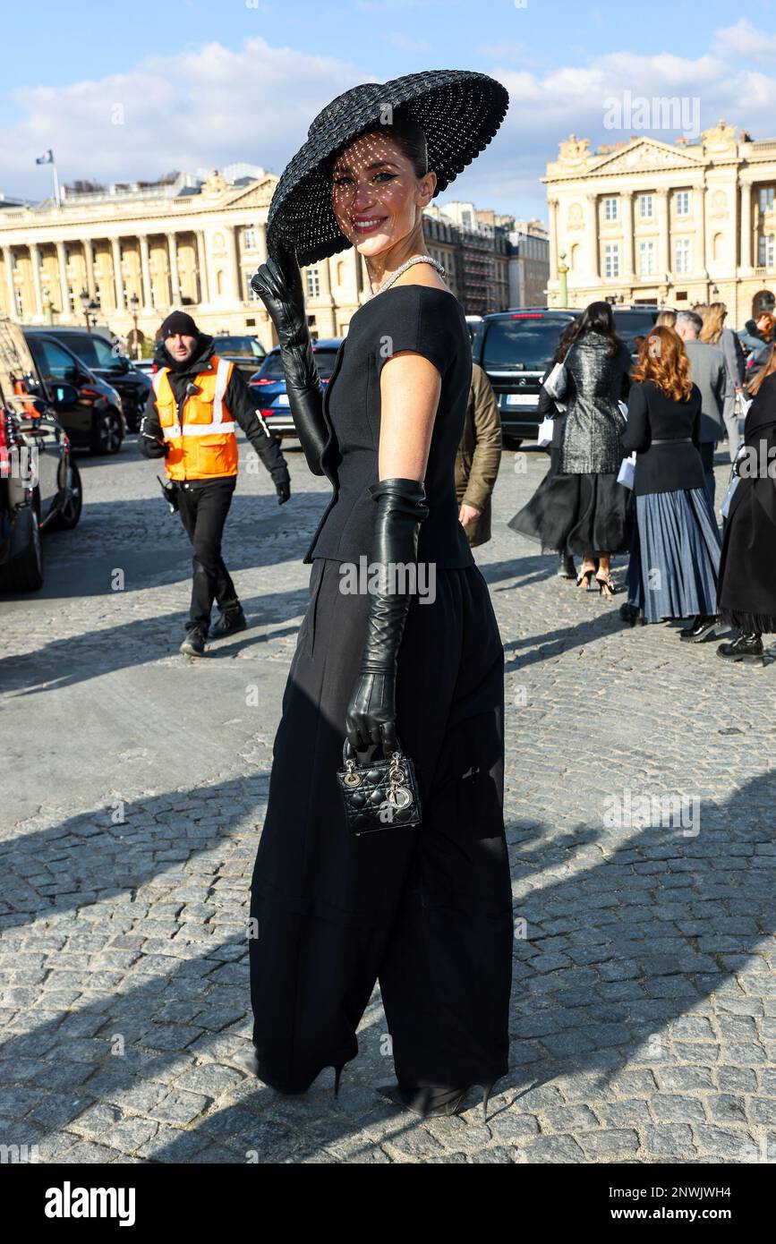 Paris, France. February 28, 2023, Sabina Jakubowicz attends of the Dior